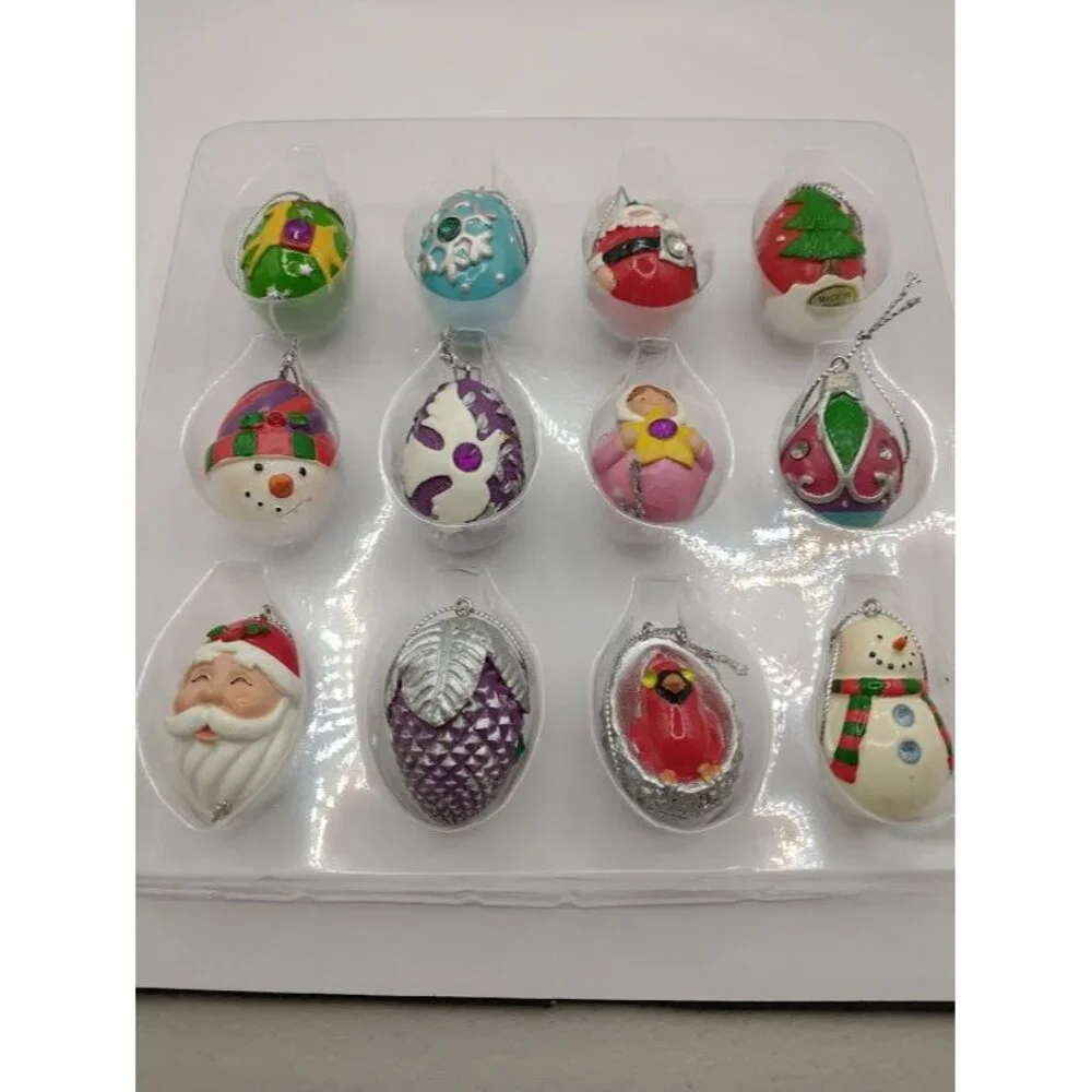 Vintage 2003 12-Piece Christmas Ornament Set Target Holiday Collection